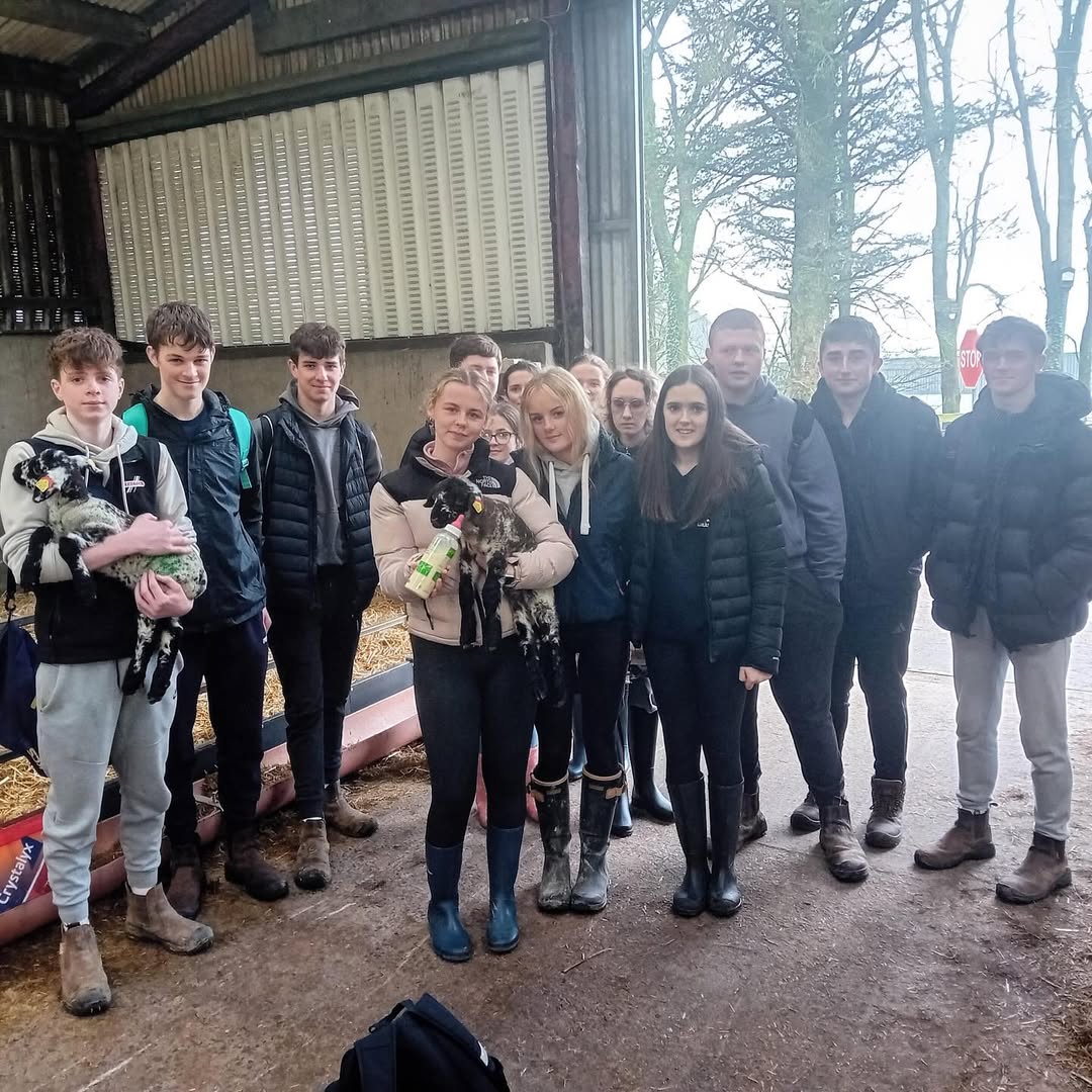 Agricultural Science students at Clonakilty Agricultural College photo 2