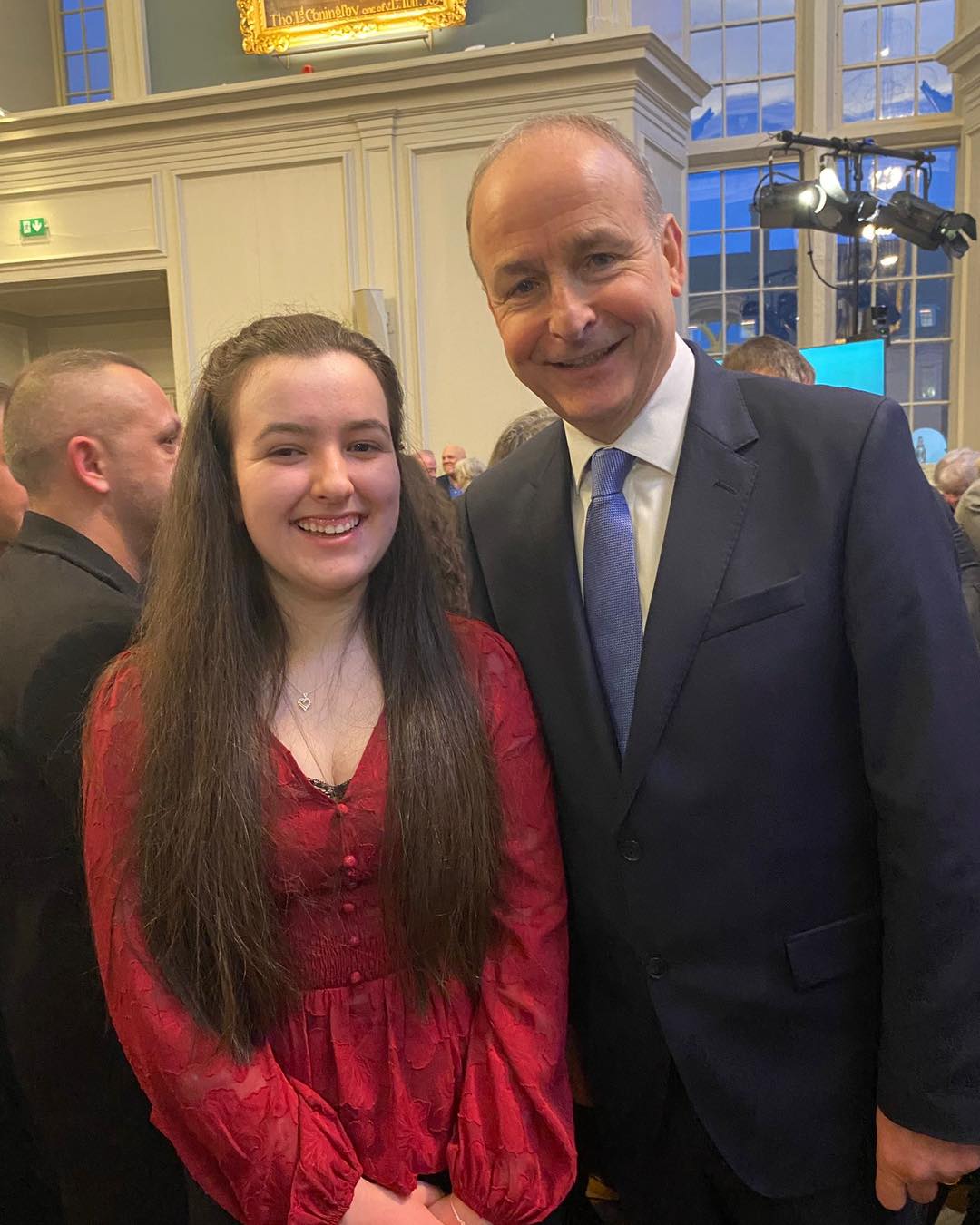 Esther Tyther at National Holocaust Memorial Day ceremony