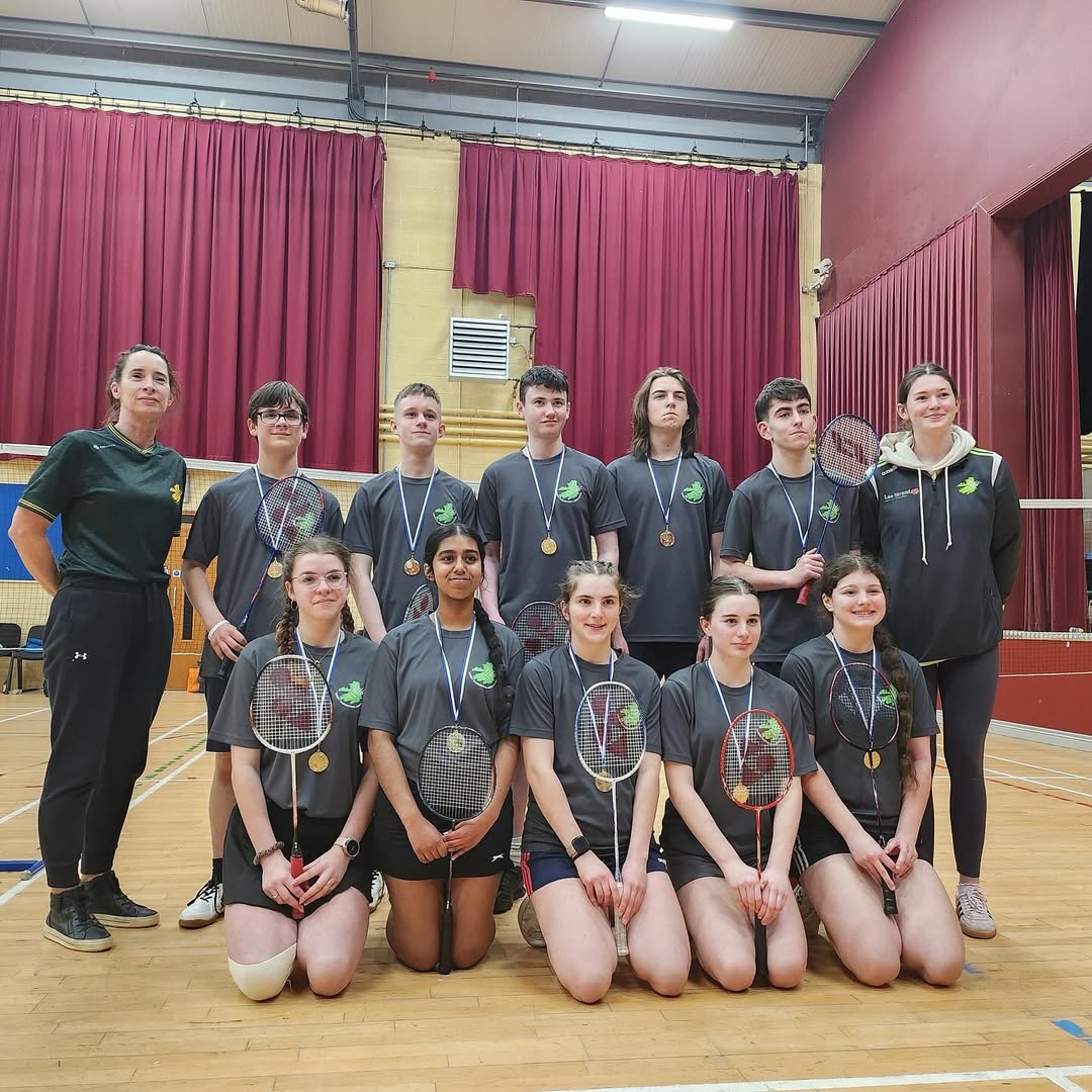 Kerry B Team Munster U17 Badminton Gold Medalists